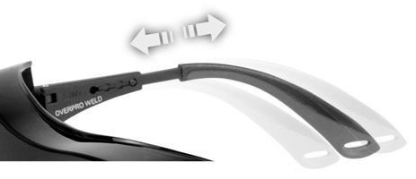 Γυαλιά προστασίας συγκολλητών Cofra Overpro Weld - Image 3