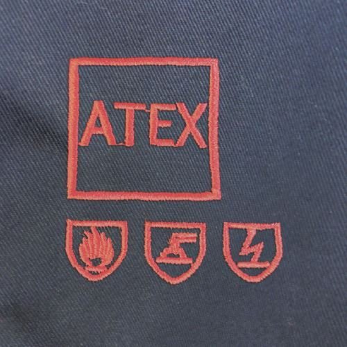 Παντελόνι Εργασίας βραδύκαυστο Cofra Flame Stop navy - Image 3