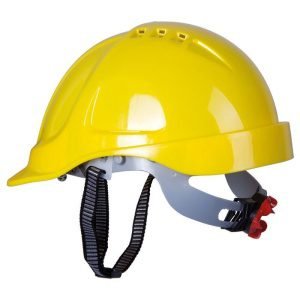 Κράνος Ασφαλείας με τροχαλία Kanton yellow