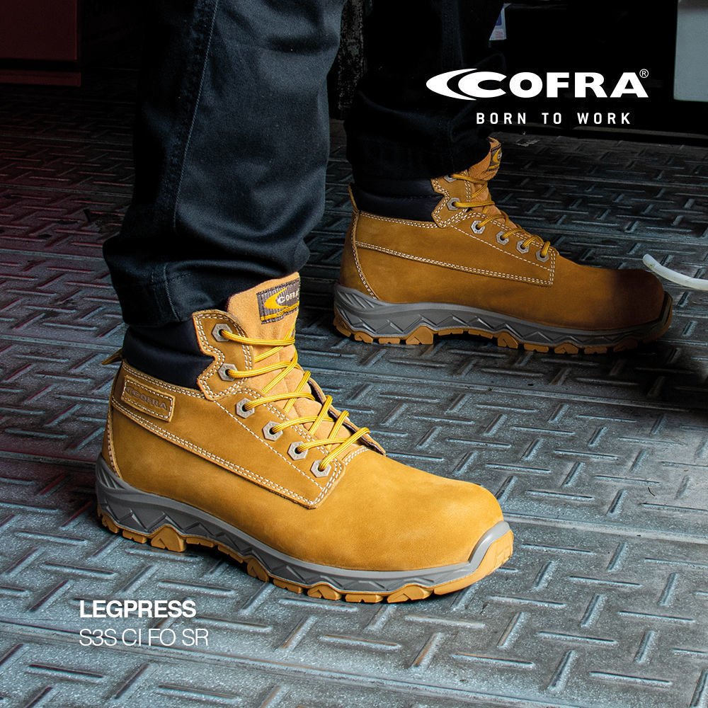 Μποτάκι Ασφαλείας Cofra Legpress S3S CI FO SR - Image 2