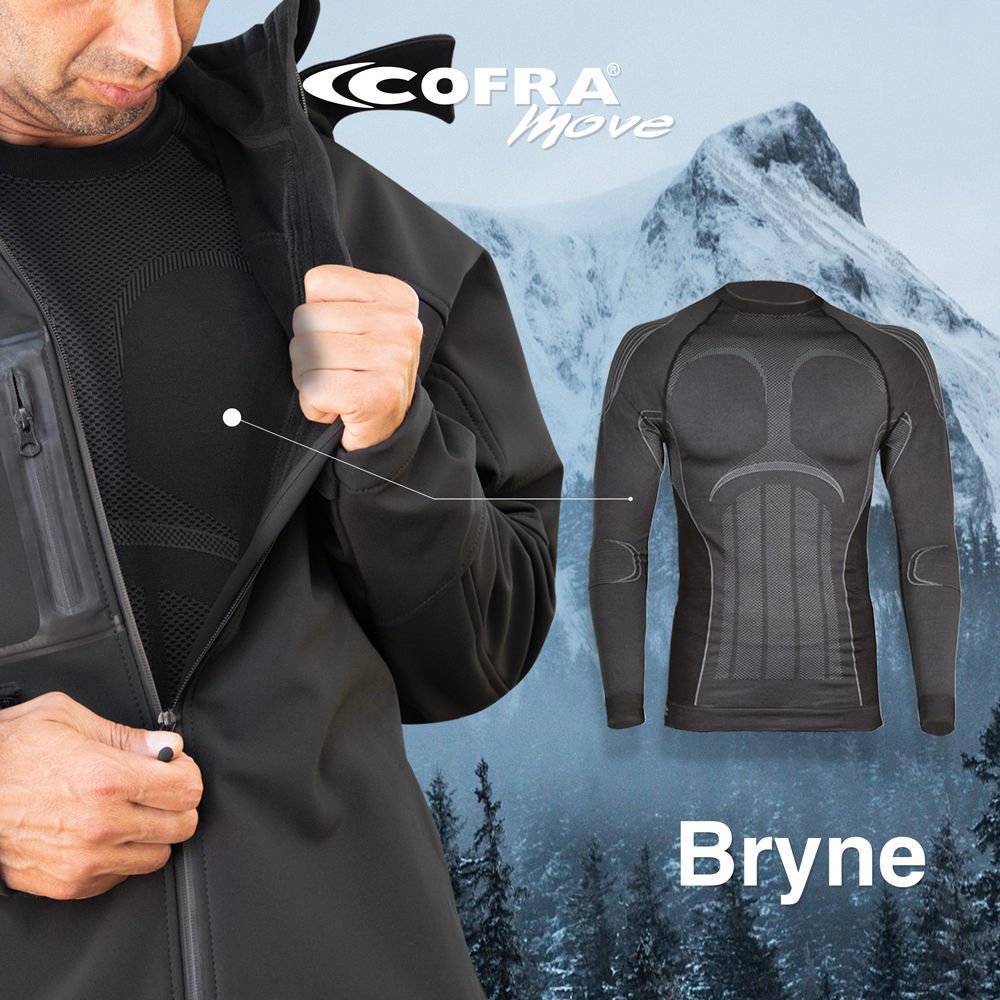 Ισοθερμική Μπλούζα Cofra Bryne anthracite - Image 3