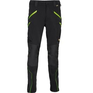 Κυνηγετικό Παντελόνι Ελαστικό 4-way stretch Cofra Velten black/lime