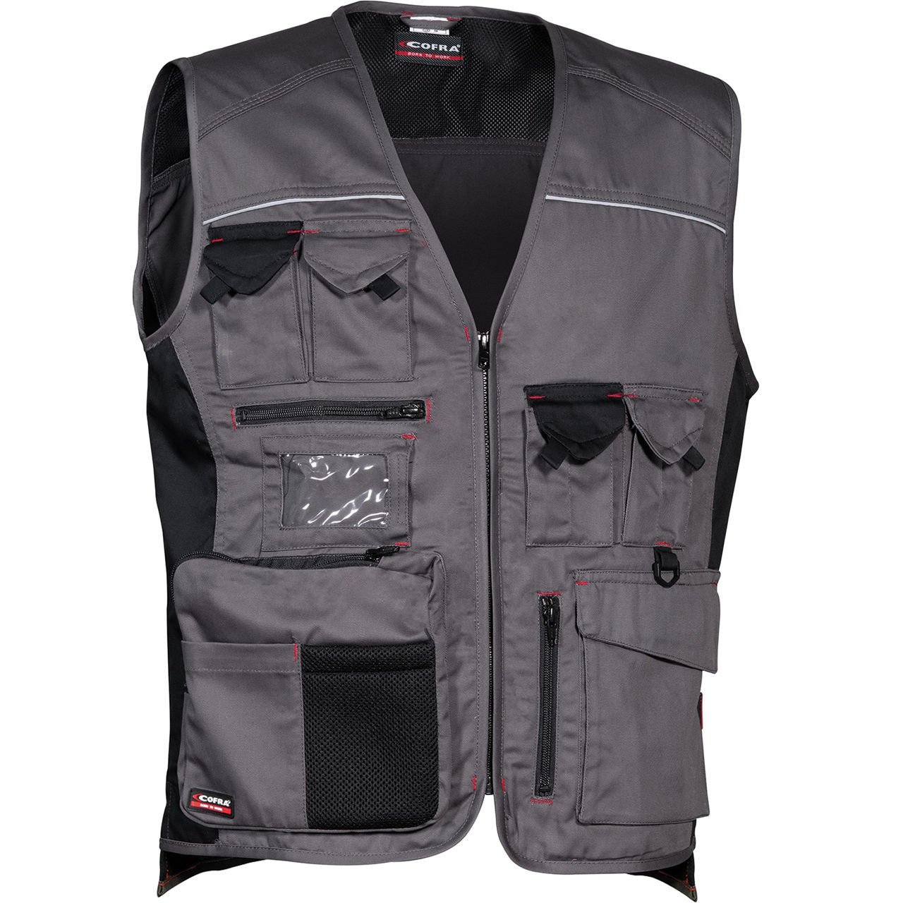 Γιλέκο Εργασίας Cofra Expert anthracite/black