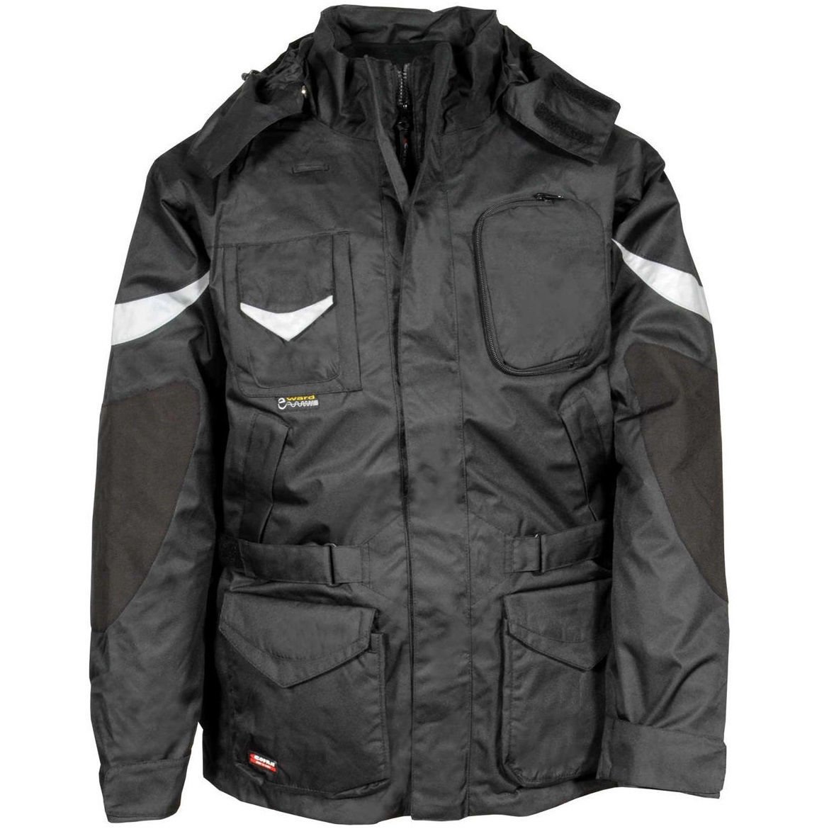 Αδιάβροχο παρκά ψύχους 4 σε 1 Cofra Icestorm black/black