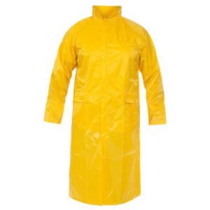 Αδιάβροχη Καπαρντίνα Poseidon PE/PVC κίτρινη