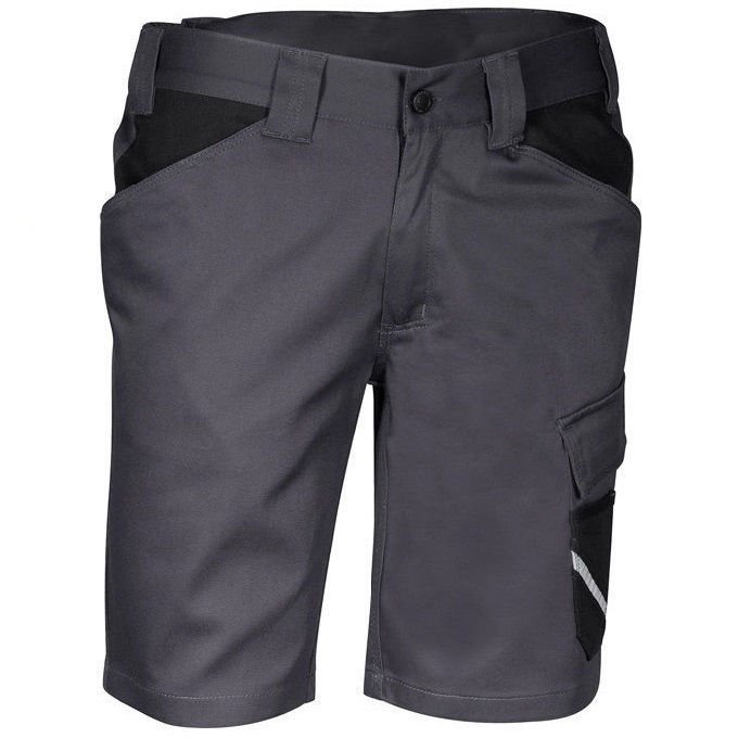 Βερμούδα Εργασίας Βαμβακερή Ελαστική Cofra Moreiras anthracite/black