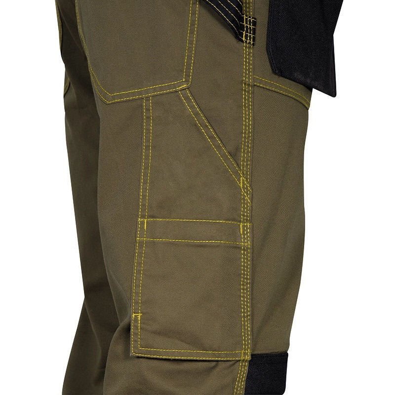 Παντελόνι Εργασίας Cofra Bricklayer clay brown/black - Image 3