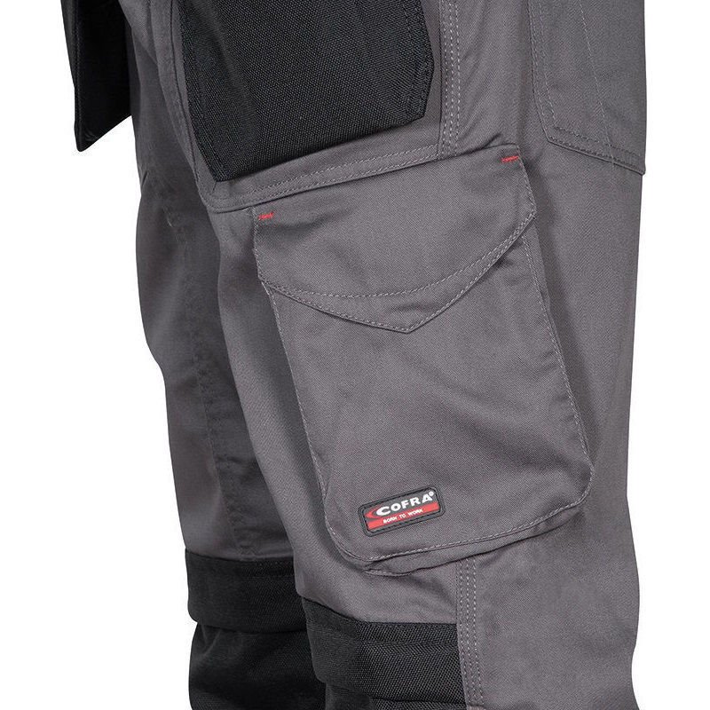 Παντελόνι Εργασίας Cofra Bricklayer anthracite/black - Image 2