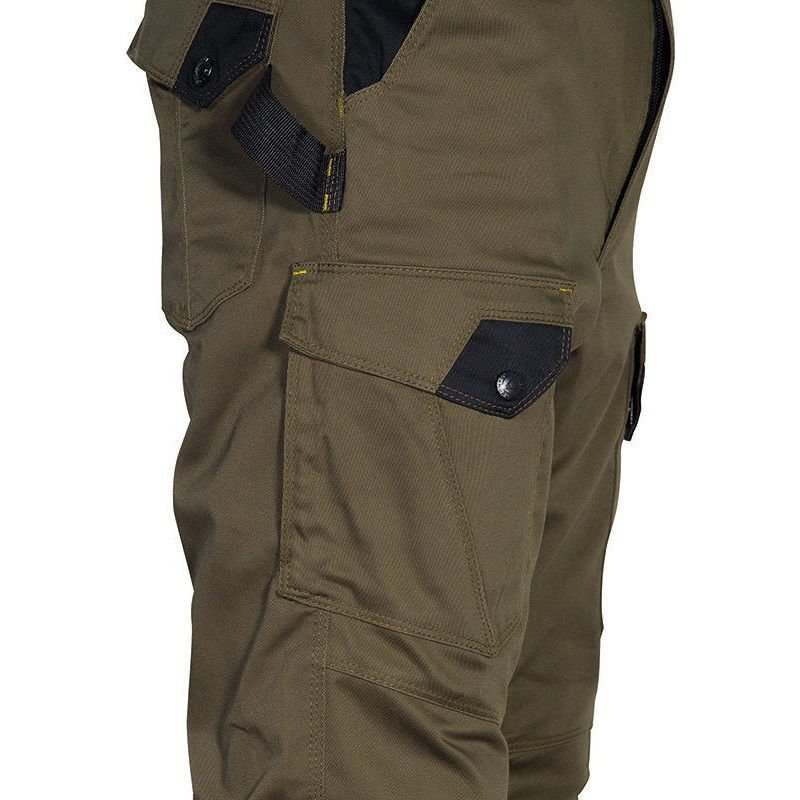 Παντελόνι Εργασίας Super Stretch με επένδυση Cofra Nayba clay brown/black - Image 2