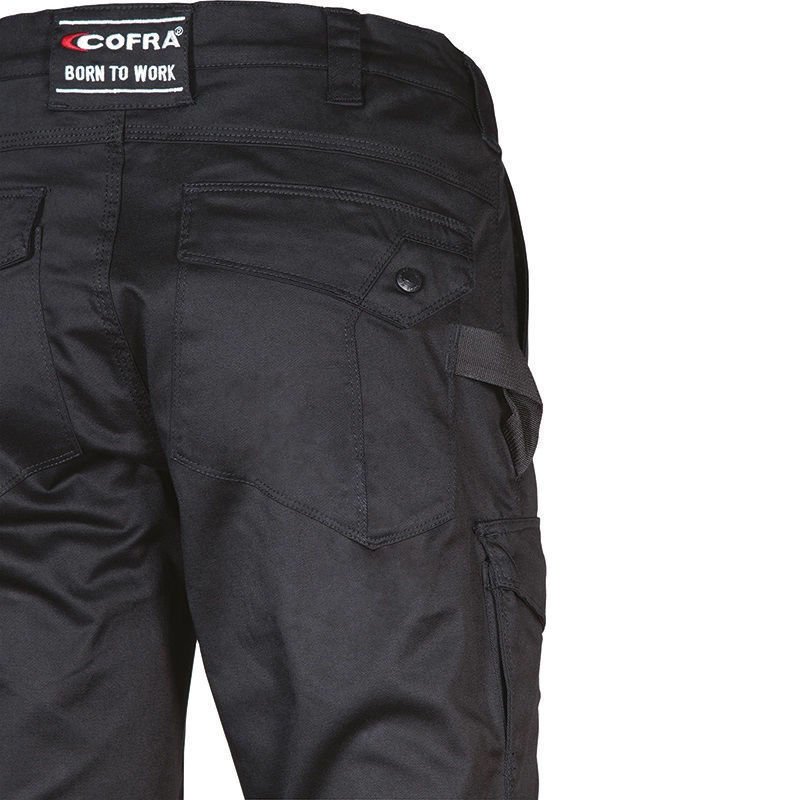 Παντελόνι Εργασίας Super Stretch Cofra Jember black/black - Image 2