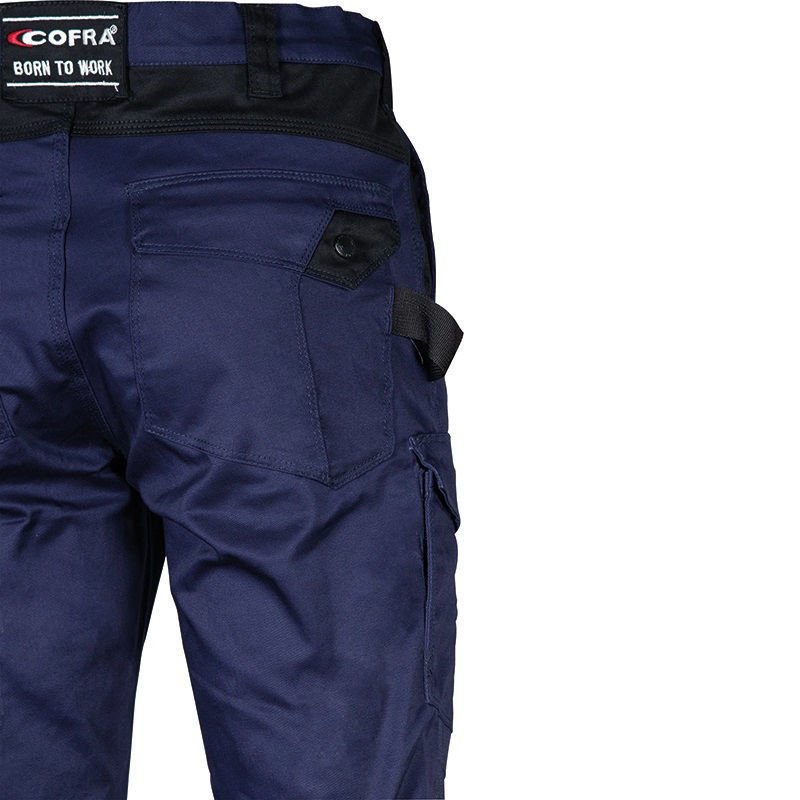 Παντελόνι Εργασίας Super Stretch Cofra Jember navy/black - Image 2