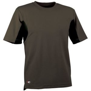 Μπλουζάκι CoolDRY Cofra Caribbean clay brown/black