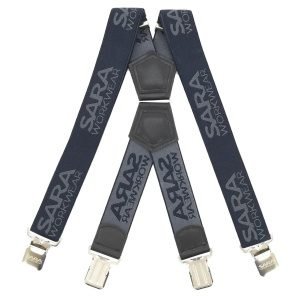 Ελαστικές Τιράντες Εργασίας Sara Workwear navy blue/dark grey