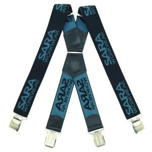 Ελαστικές Τιράντες Εργασίας Sara Workwear black/petrol