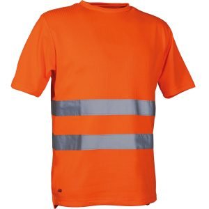 Μπλουζάκι Εργασίας Ανακλαστικό Cofra View orange