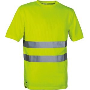 Μπλουζάκι Εργασίας Ανακλαστικό Cofra View yellow