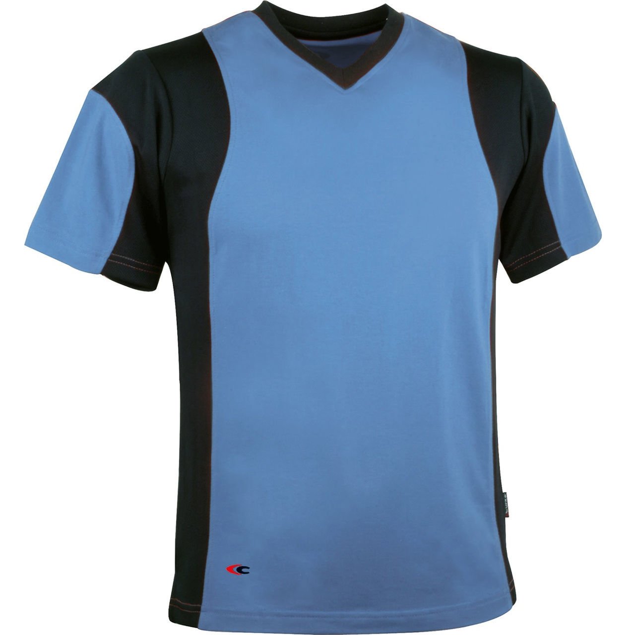 Μπλουζάκι CoolDRY Cofra Java light blue/black