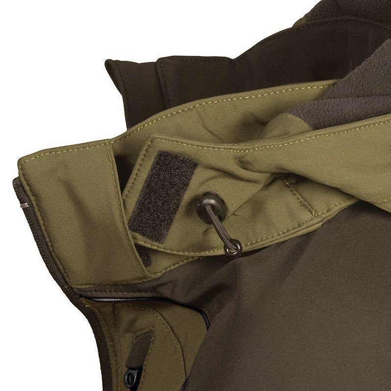 Κυνηγετικό Ελαστικό Softshell Jacket Cofra Klarbo clay brown/black - Image 3