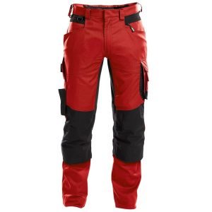 Παντελόνι Εργασίας 4-way Stretch Dassy Dynax red/black