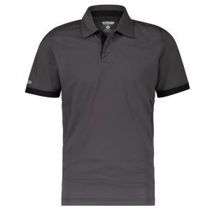 Μπλουζάκι Polo Αντηλιακό (UPF 50+) Dassy Traxion anthracite grey/black