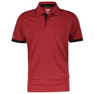 Μπλουζάκι Polo Αντηλιακό (UPF 50+) Dassy Traxion red/black