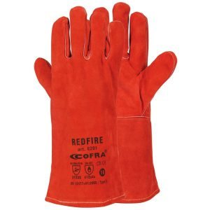 Γάντια Δερμάτινα πυρίμαχα Cofra Redfire