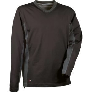 Μπλούζα Βαμβακερή Cofra Madeira black/anthracite