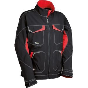 Softshell Jacket Cofra Mirassol black/red