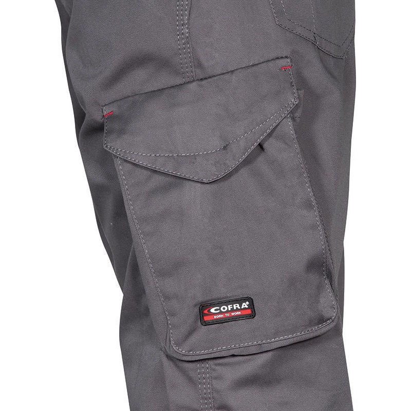 Παντελόνι Εργασίας Cofra Drill anthracite/black - Image 2