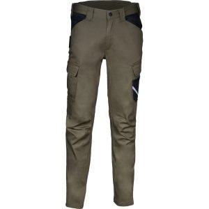 Παντελόνι Εργασίας Βαμβακερό Ελαστικό Cofra Vidago clay brown/black