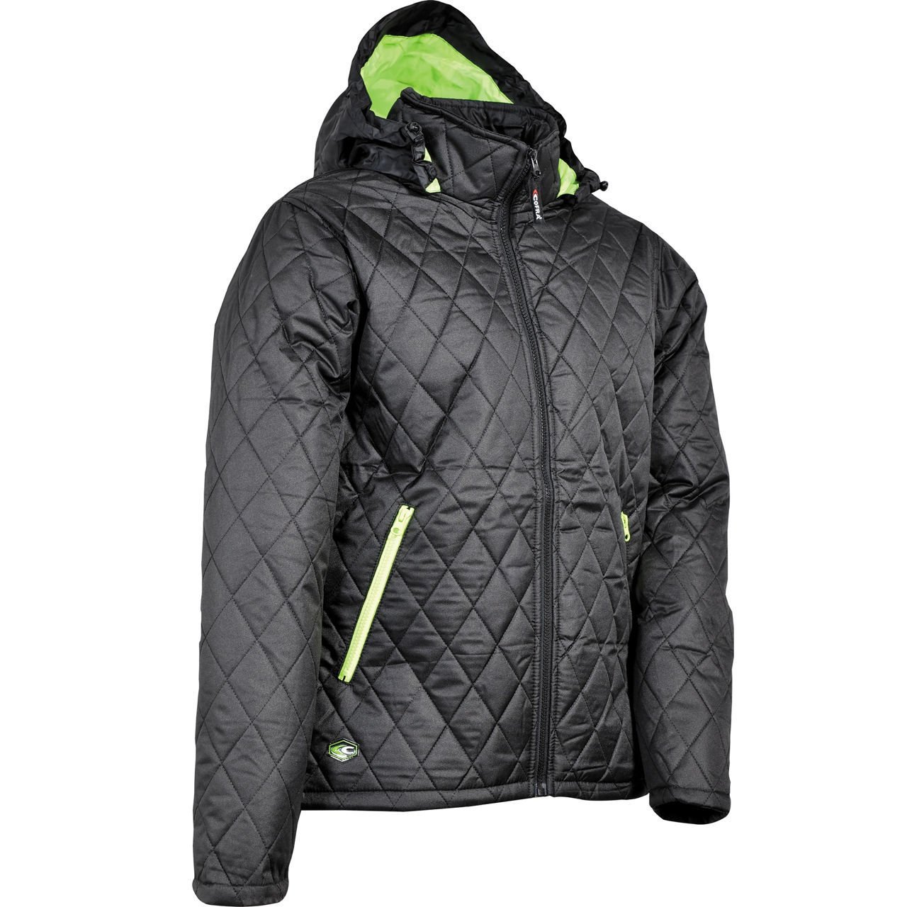 Μπουφάν Cofra Pashino black/lime