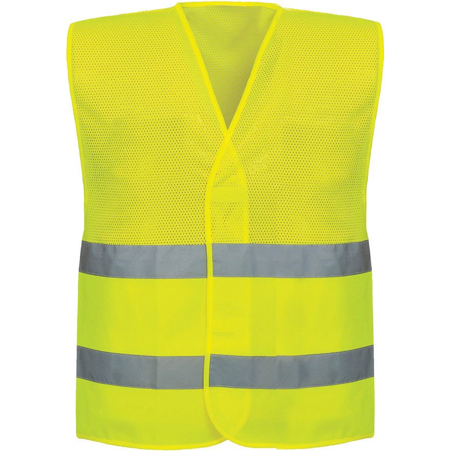 Ανακλαστικό Γιλέκο Εργασίας Διάτρητο Lacuna Kanes Mesh yellow