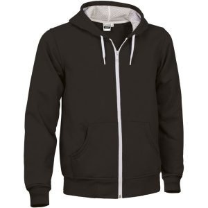 Ζακέτα με κουκούλα Valento Mamut black SUVAMAMNB