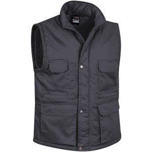 Γιλέκο εργασίας Valento Reporter charcoal grey