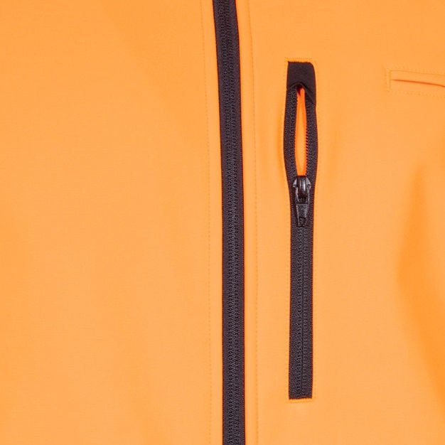 Κυνηγετικό Ελαστικό Softshell Jacket Cofra Seewald clay brown/black/orange - Image 3
