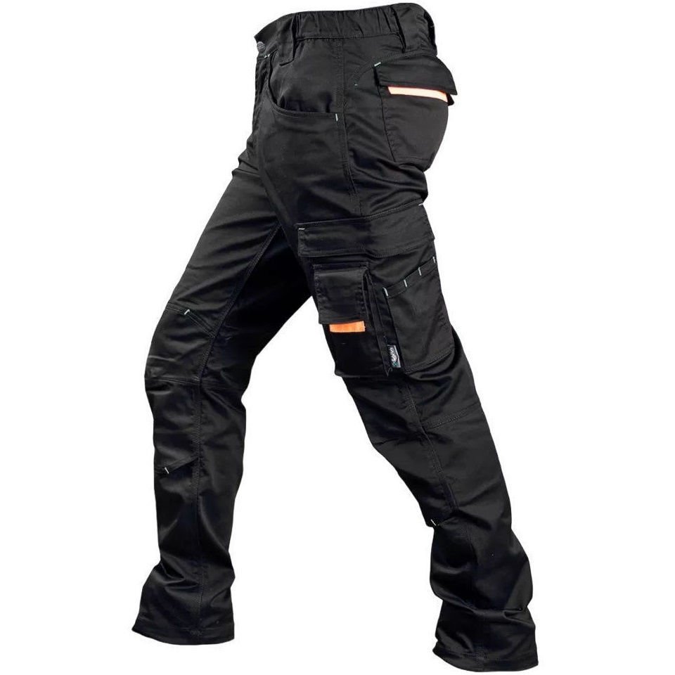 Παντελόνι Εργασίας Ελαστικό (2 way stretch) Sara Actiflex black - Image 5