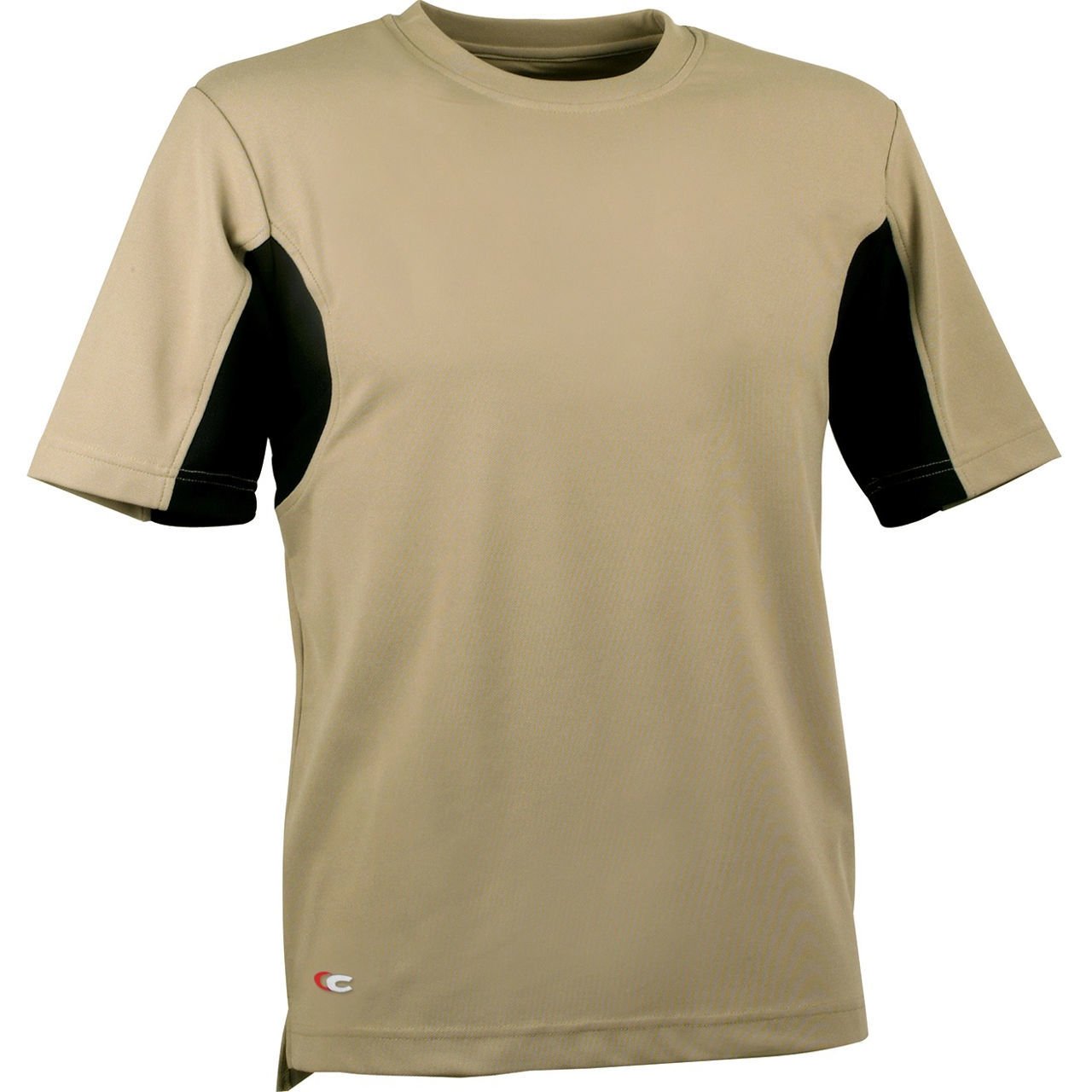Μπλουζάκι CoolDRY Cofra Caribbean khaki/black