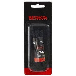 Κορδόνια παπουτσιών Bennon black 110εκ.