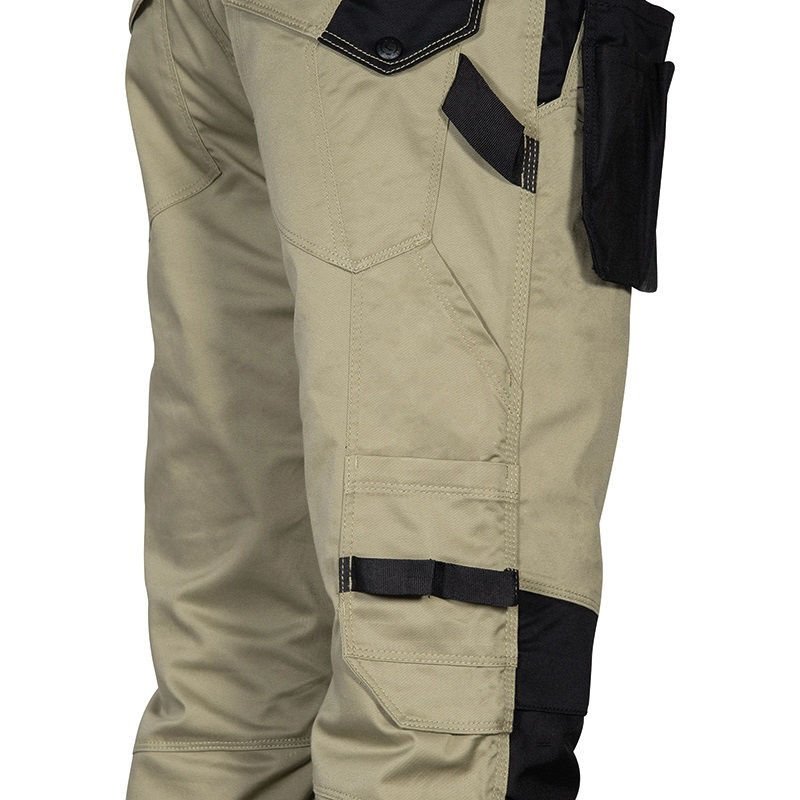 Παντελόνι Εργασίας Super Stretch Cofra Kudus klaki/black - Image 3