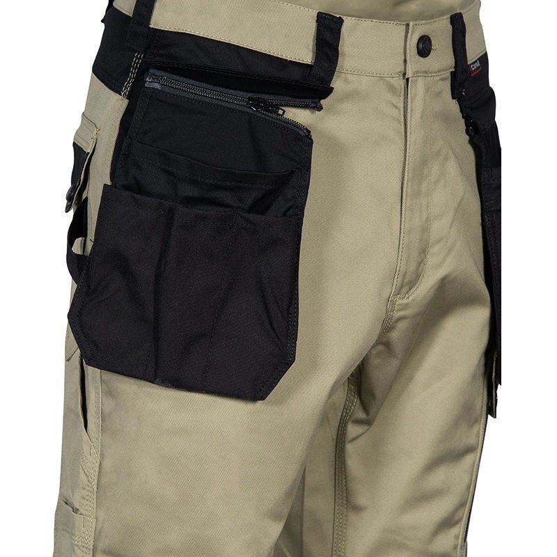 Παντελόνι Εργασίας Super Stretch Cofra Kudus klaki/black - Image 4