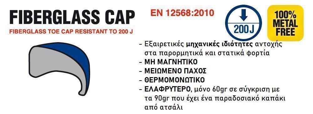 Παπούτσι Ασφαλείας Cofra Cyclette blue S1PS FO SR - Image 3