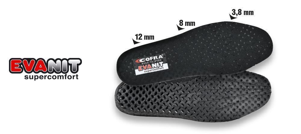 Παπούτσι Ασφαλείας Cofra Cyclette black S1PS FO SR - Image 2