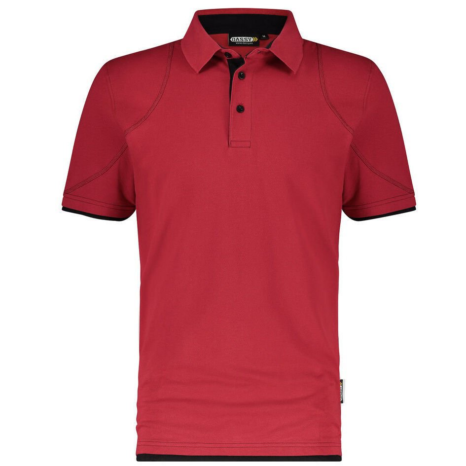 Μπλουζάκι Polo Dassy Orbital red/black