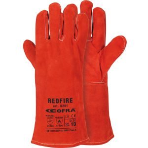 Γάντια Δερμάτινα πυρίμαχα Cofra Redfire