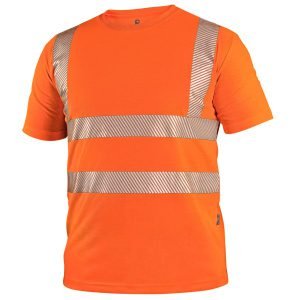 Μπλουζάκι Εργασίας Ανακλαστικό CXS Bangor orange